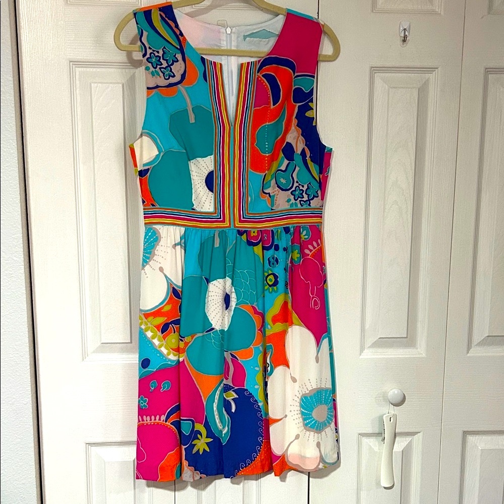 Trina Turk Multicolor Sleeveless Dress